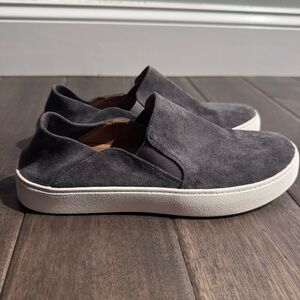 Steve Madden Fayna Dark Gray Slip On Fashion Sneakers 8